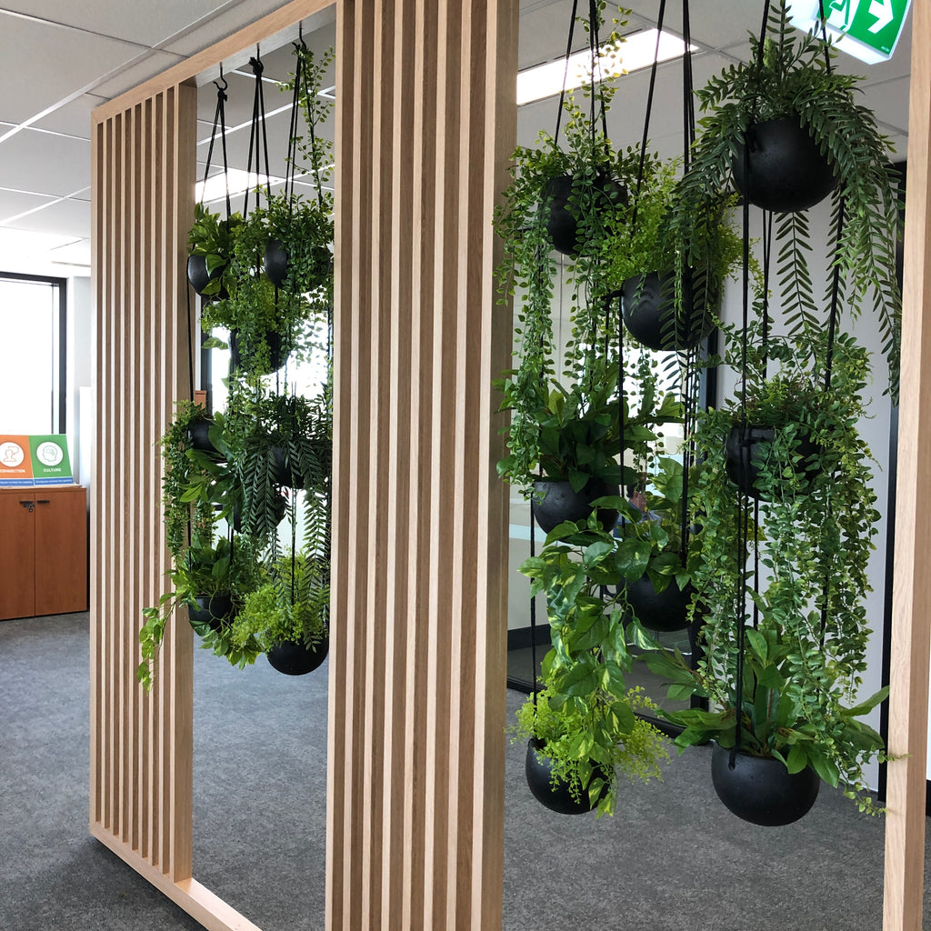 Hanging Basket Wall City of Kingston Handcrafted Flowers