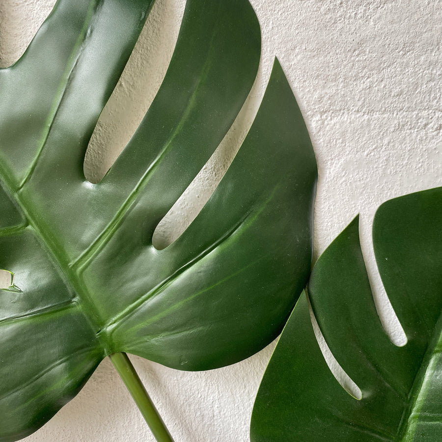 Artificial Monstera Leaves