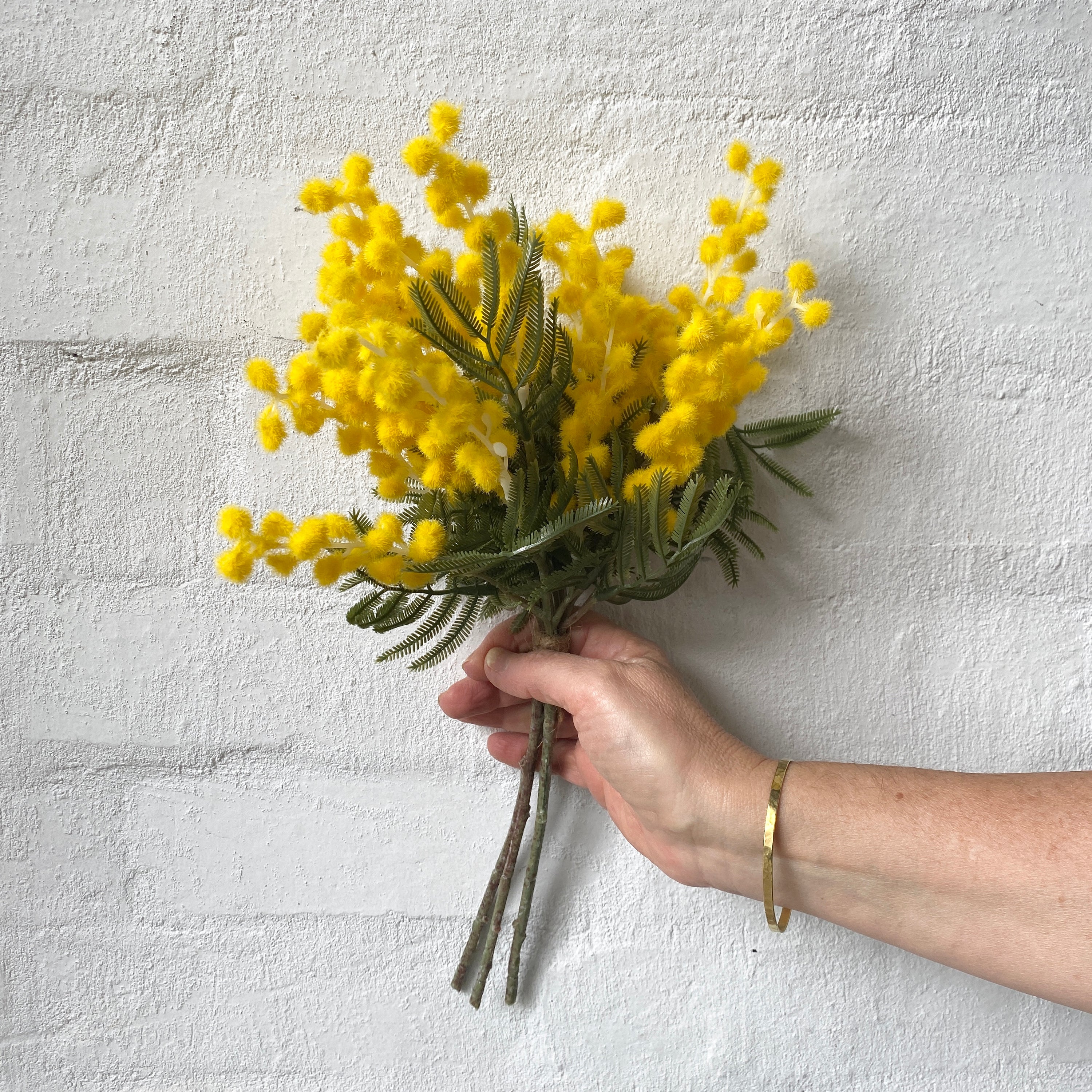 Artificial Wattle - Short Bunch – Handcrafted Flowers