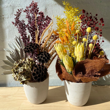 Aus Wide Gift Delivery | Dried + Faux Florals Arrangement