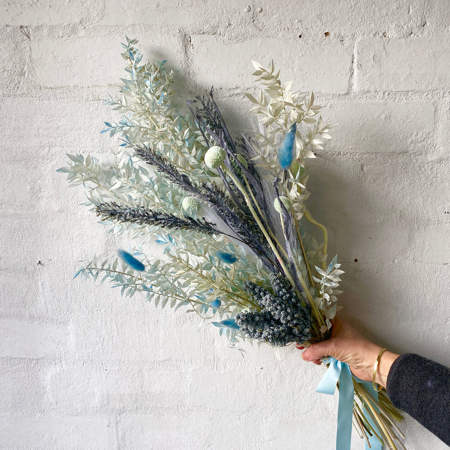 Blue Hues Posy (Dried/ Preserved/ Artificial)