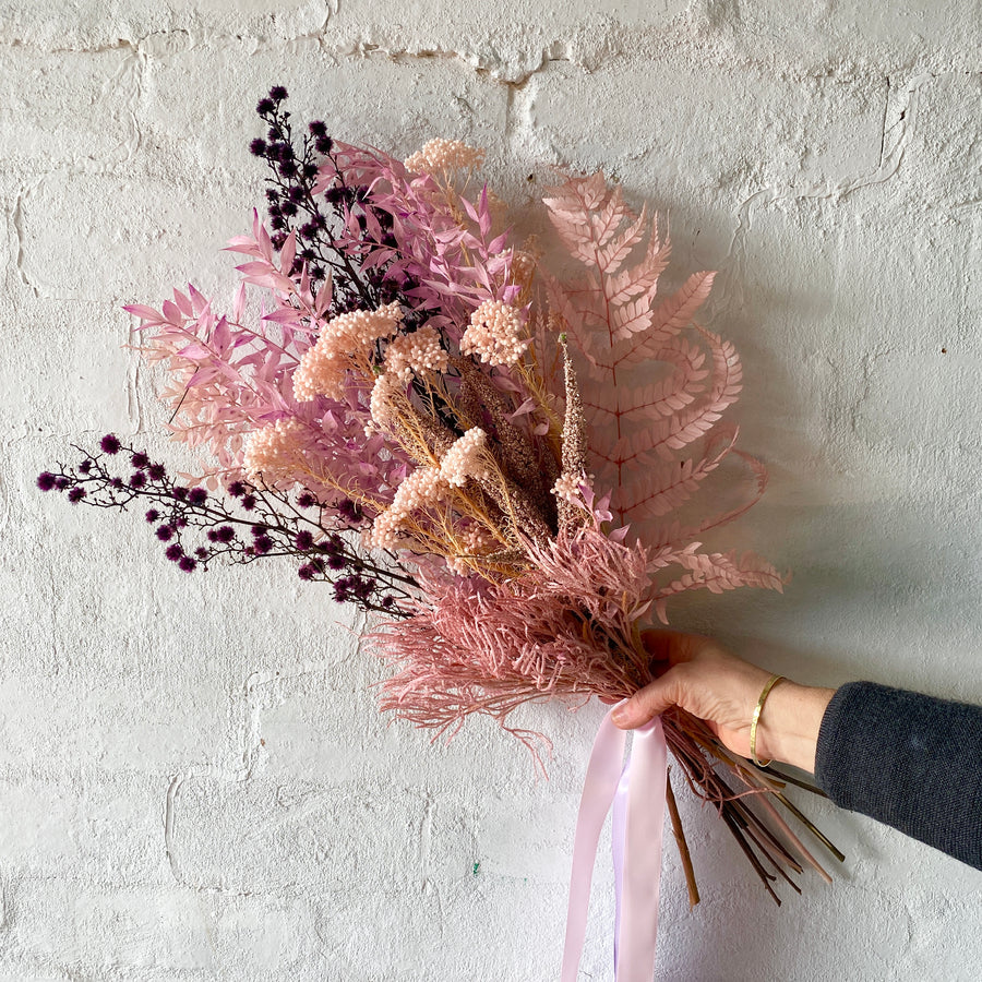 Pink Hues Posy (Dried/ Preserved/ Artificial)